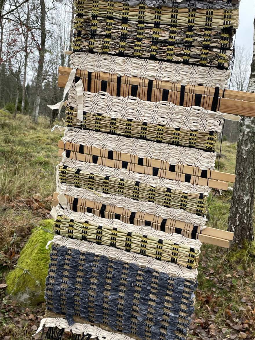 Proväv med säv